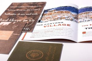 Resort promotional catalogues