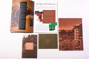 Resort promotional catalogues